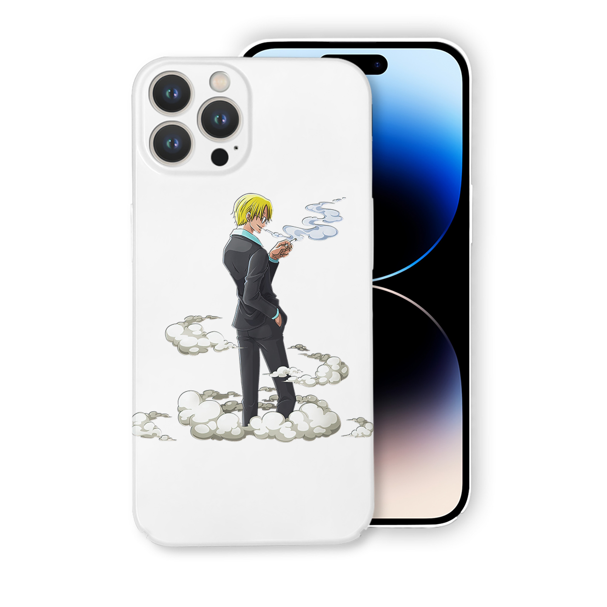 （画像用） ワンピース サンジ ONE PIECE Sanji 【iPhone 14シリーズ対応】ハードケース
